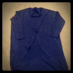 Long Black Knit Jacket Sweater